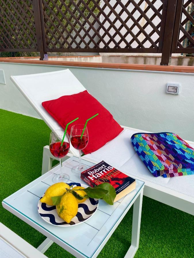 Bella Vista House-Sorrento Coast - Free Parking-Solarium Apartamento Vico Equense Exterior foto